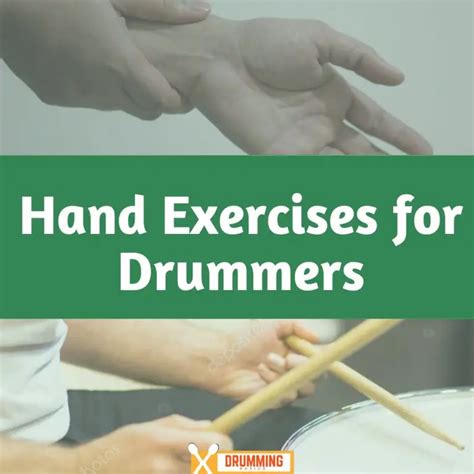 Hand Exercises for Drummers to improve stamina and reduce injury ...