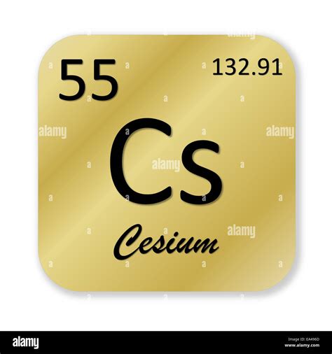 Caesium atom hi-res stock photography and images - Alamy - Cäsium Element