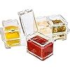 Buy Kazenzo Crystal Seasoning Box Kitchen Acrylic Transparent Spice Jar ...