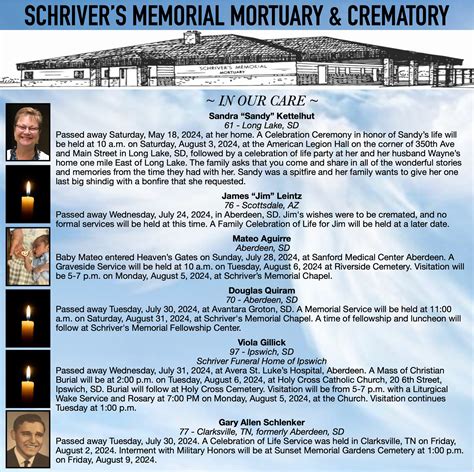 Schriver's Memorial Mortuary and Crematory | Aberdeen SD