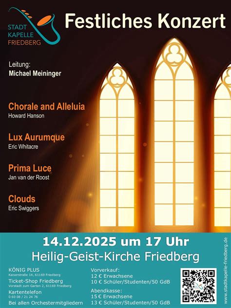 Festliches Konzert 2025 – „Vom Schatten zum Licht (und zurück), Heilig ...