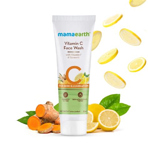 Vitamin C face wash with Turmeric for Skin Illumination