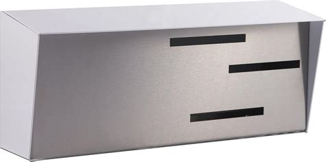 Buy Locking Modern Mailbox | Locking Mid Century Modern Mailbox | Two ...