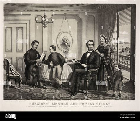 Abraham Lincoln And His Whole Family - family of abraham