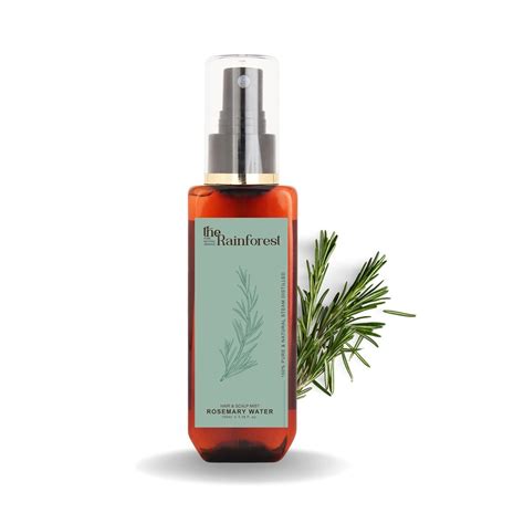 The Rainforest Rosemary Water, 100% Pure Rosemary Hair Mist for Hair ...