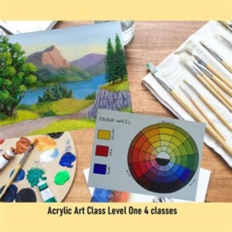 Acrylic Art Class Intro for beginners, Village Green Community Church ...