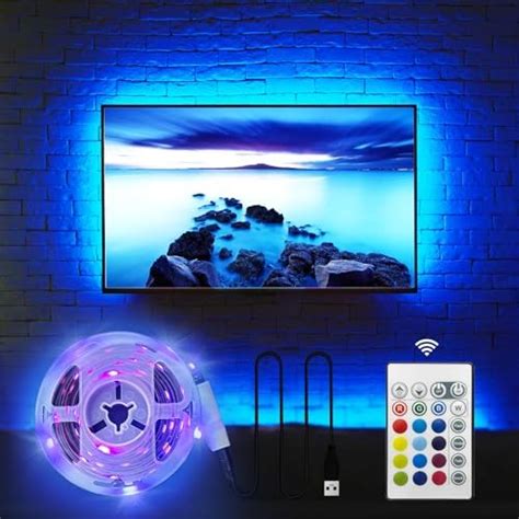 Buy MXTC USB Powered LED Strip Backlight for Flat Screen TV with 20 ...