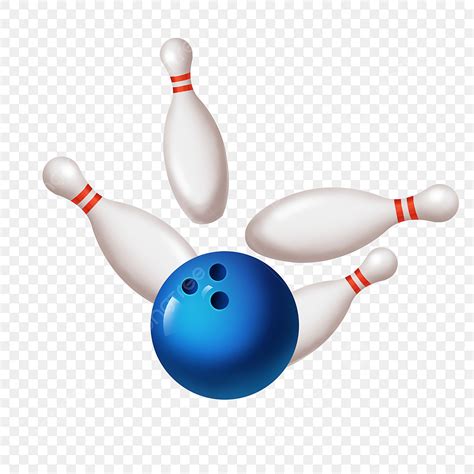 Clipart Bowling Ball And Pins