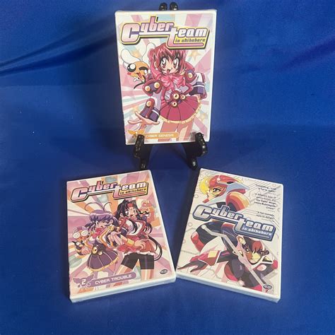 Lot of 3 Cyberteam In Akihabara Volumes 1 2 3 Cyber Trouble Cyber ...
