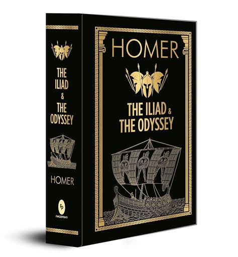 HOMER: The Iliad and The Odyssey (Deluxe Hardbound Edition) – Book Land DU