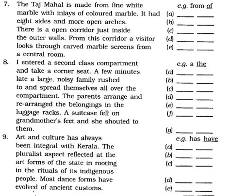 Worksheet: Error Correction - Notes - Class 6