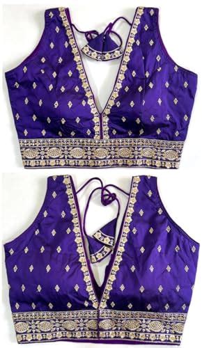 Amazon.in Bestsellers: The most popular items in Women's Saree Blouses
