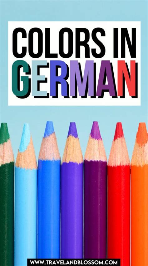 Image result for German Color Chart