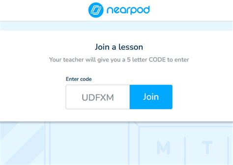 Image result for Join Nearpod Code