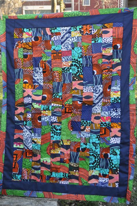 in watermelon sugar: Quilts with African fabric