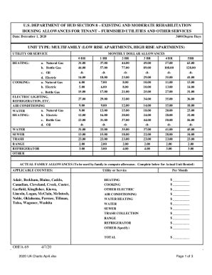 Fillable Online OHFA-69 4/7/20 UNIT TYPE: MULTIFAMILY (LOW RISE ... Fax ...