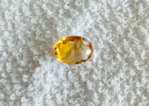 Yellow Citrine 4.90 CT (5.50 Ratti) | Buy Original Sunela Delhi