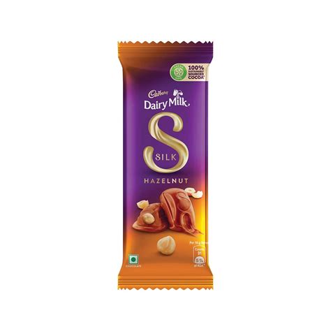Cadbury Dairy Milk Silk Hazelnut Chocolate Bar, 143 g : Amazon.in ...