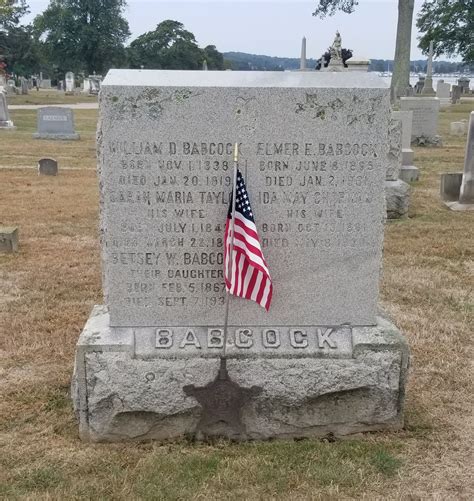 Sarah Maria Taylor Babcock (1845-1895): homenaje de Find a Grave