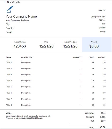 Image result for Dissertation Editing Invoice Sample