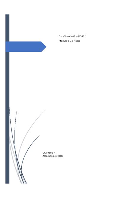 Seaborn Notes - Data Visualization (IT-421) Module-2 & 3 Notes Dr ...