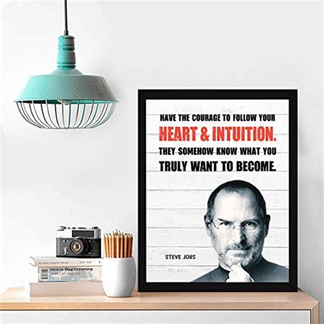 Buy Chaka Chaundh - Steve Jobs Framed Poster - motivational quotes ...