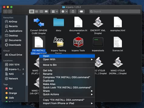 krpano.com - Mac OSX Installation