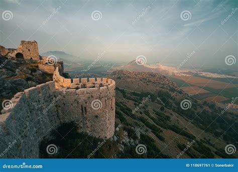 The Ancient Castle of Snake, Adana,Turkey,situated on Top of a Mountain ...