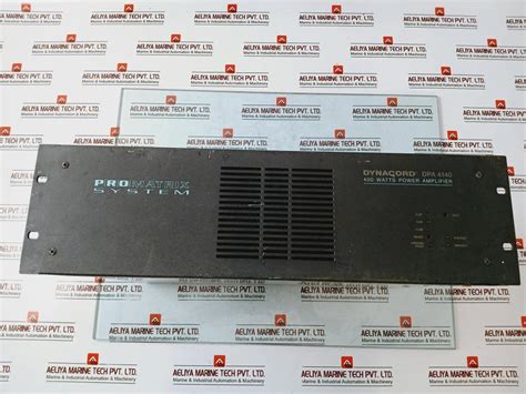 Dynacord Dpa 4140 Power Amplifier 40 Watts 115v/230v Ac,50-60hz 24v Dc ...