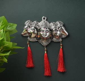 RRBATTLEPOINT Panchmukhi Hanuman for Door Entrance Wall Hanging Bajrang ...