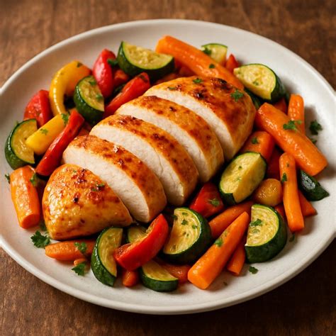 Baked Chicken With Vegetables