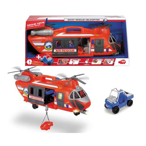 Dickie Toys Giant Rescue Helicopter Vehicle : Amazon.in: Toys & Games
