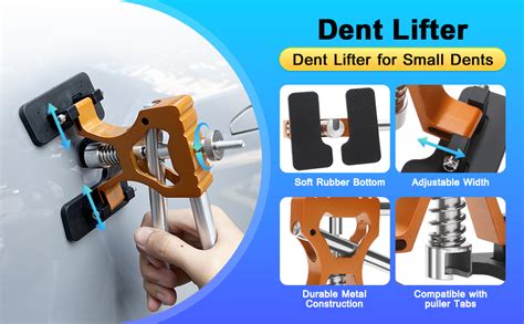 VEXTRO Dent Puller Kit – Paintless Dent Repair Tool Set With Heat Gun, Slide Hammer, Bridge Puller & More (DIY Body Repair)