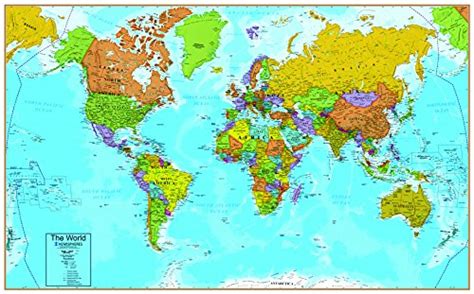 Buy Hemispheres World Interactive Wall Chart With Free App Online at ...