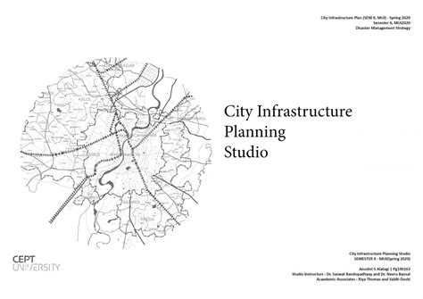 City Infrastructure Planning Studio | CEPT - Portfolio