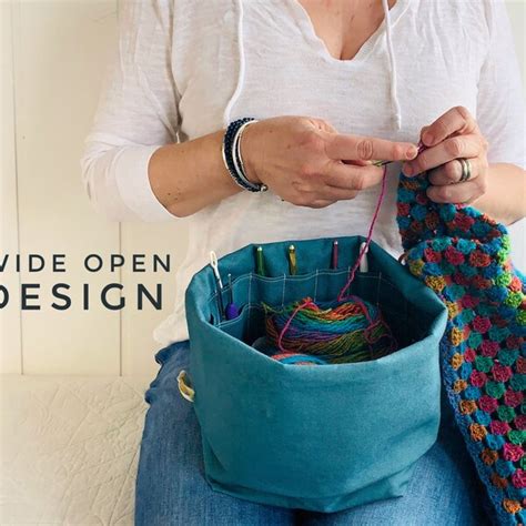 Crochet Project Bag Pattern 的图像结果