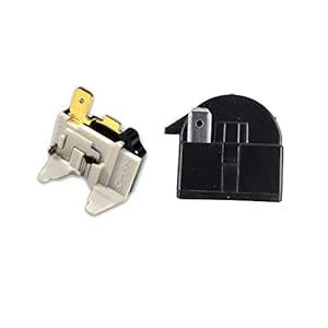 REAL LIFE SOLUTION Refrigerator PTC Start Relay Overload 1 Pin L, color ...