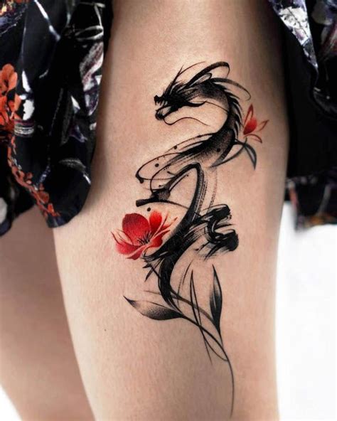 66 Alluring Thigh Tattoos For Women With Meaning - Our Mindful Life ...