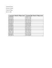 Image result for Consecutive Numeric Filing System