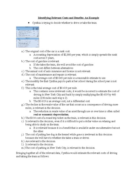 Image result for Total Relevant Cost Formula