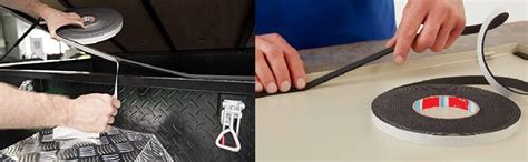 Bapna Gasket Black Foam Single Sided Adhesive Tape 10mm Width x 2mm ...