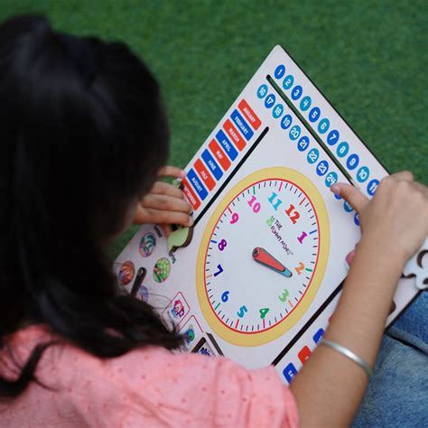 JoGenii |The Funny Mind 7 Activities Jumbo Teaching Clock & Calender ...