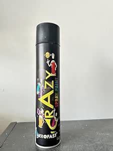Spray paint Aerosol, Black matt 400ml pack, very fast drying technology ...