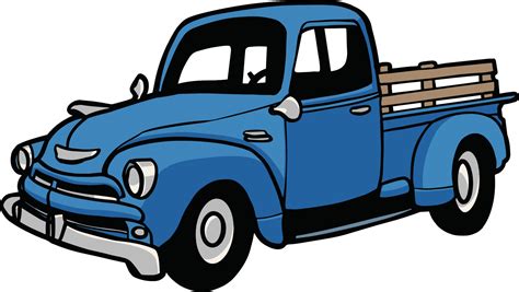 Vintage Pickup Truck Clip Art Free at Edward Oneal blog