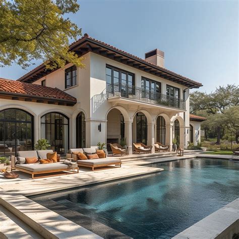 Mediterranean homes exterior, Mediterranean homes, Spanish style homes