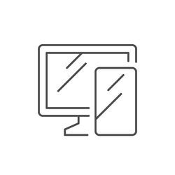 Computer and Phone Icon 的图像结果