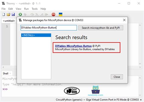 Image result for Micro Python Button Code