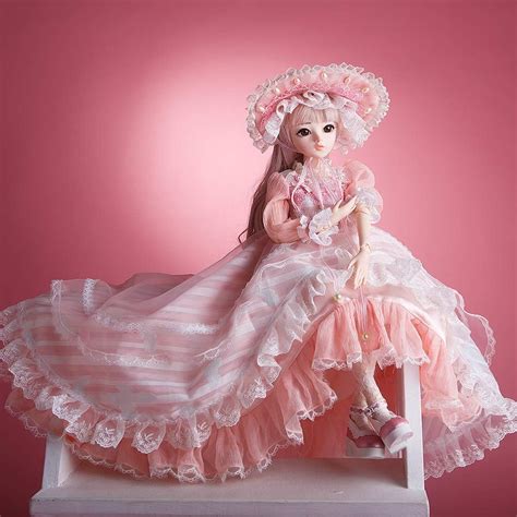 Buy UCanaan 60cm 23.6 & # 34; Cute Lolita Doll 13 Beauty BJD Doll 19 ...