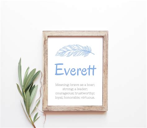 Name Meaning Everett