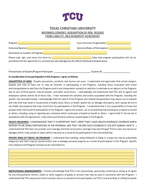 Fillable Online harriscollege tcu Commission on Accreditation of ...